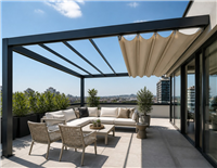 Terasta pergola tente